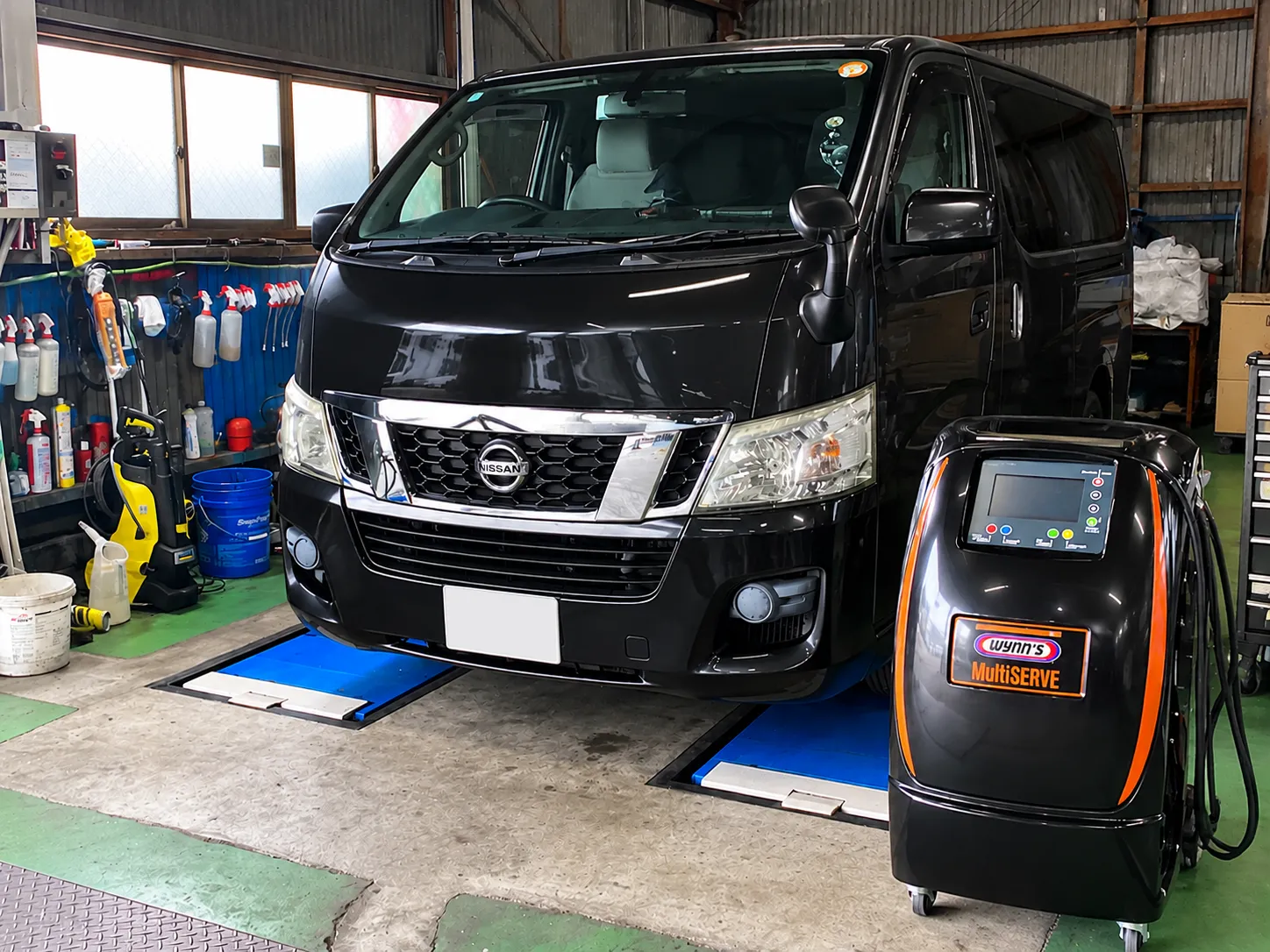 日産NV350 日産 NV350キャラバン E26｜P242F・DPF詰まりをMultiSERVEで洗浄｜大阪・堺市 E26